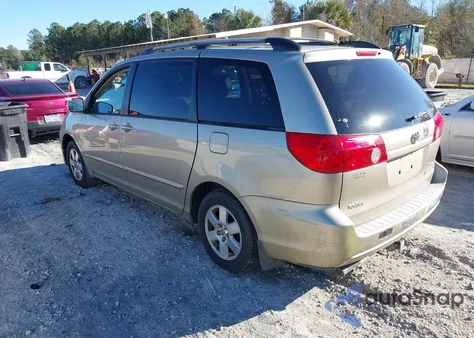 2008 Toyota Sienna Xle из США, поврежденный, VIN 5TDZK22C18S129832